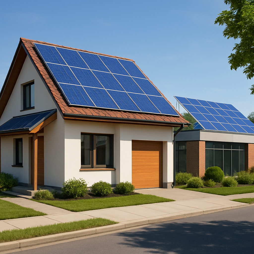 Energia Solar Residencial e Comercial